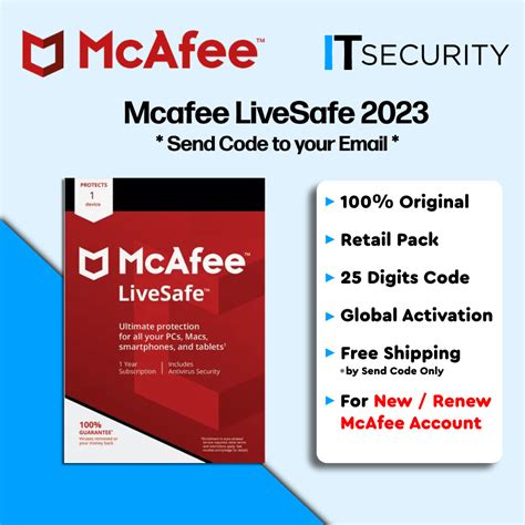 mcafee livesafe renewal|McAfee KB .